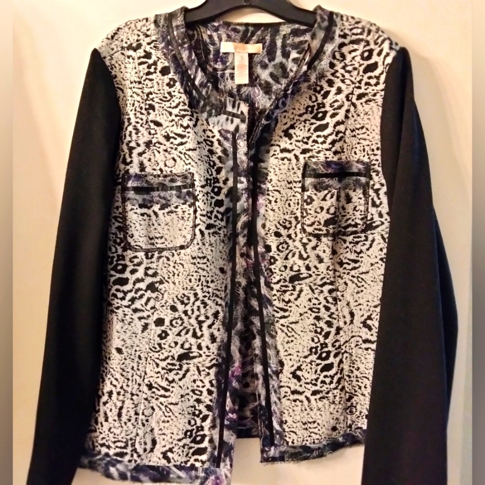 CHICO'S LEOPARD BLAZER 💟